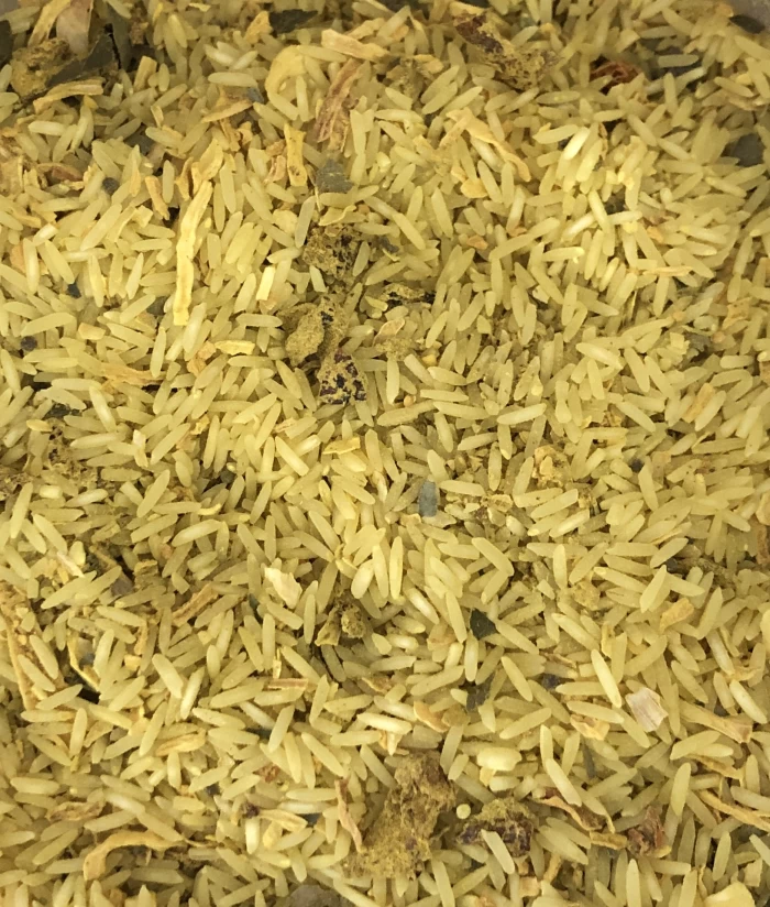 Arròs tipus basmati amb Gingebre i Cúrcuma Eco 50g