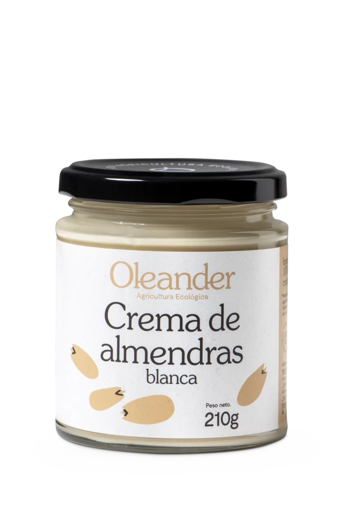 Crema d'ametlla blanca 210g