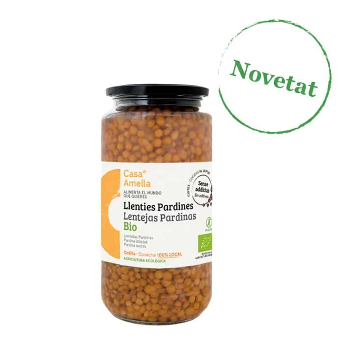 Llentia cuita pardina BIO 540g